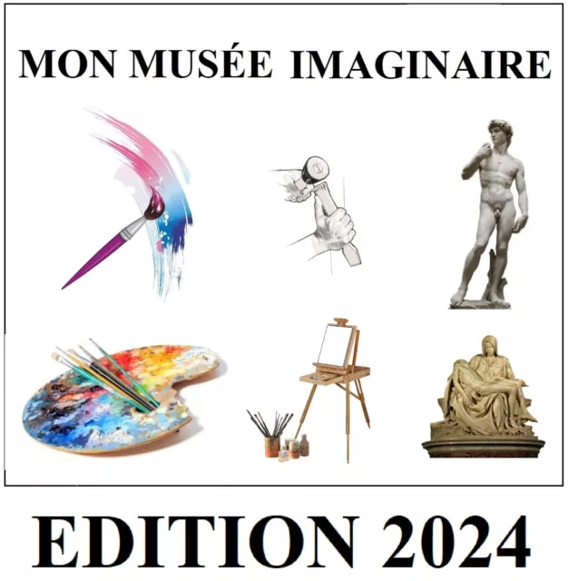 Album, pages imprimables MON MUSEE IMAGINAIRE  2024