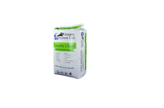 Simple System Timothy Chop Equine Horse Feed 15 kg
