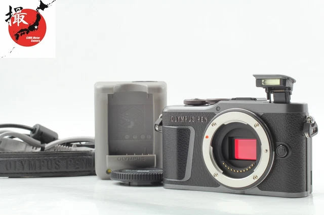 1880 Shots 【TOP MINT】 Olympus PEN E-PL10 16.1 MP Black Digital Camera From Japan