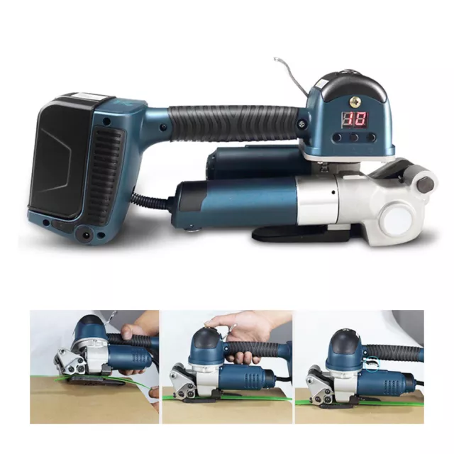 DD19A Electric Strapping Machine Portable Strapper PET/PP Band Tool Lightweight