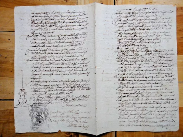 1679-Manoscritto del 25 novembre 1679-Modena+