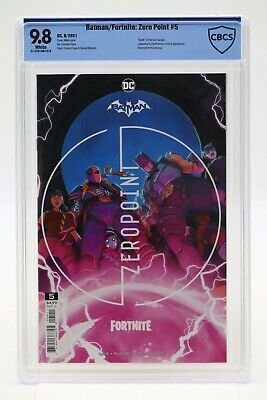 Batman Fortnite Zero Point (2021) #5 Mikel Janín Cover A CBCS 9.8 Blue Lbl WH PG