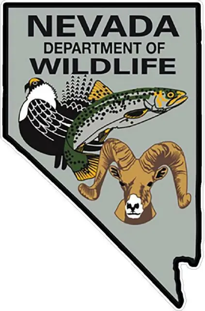 Nevada Department of Wildlife Reflective Sticker Police LEO Game Warden NV