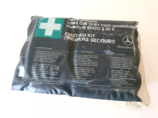 Mercedes S124 W124 TE First Aid Kit