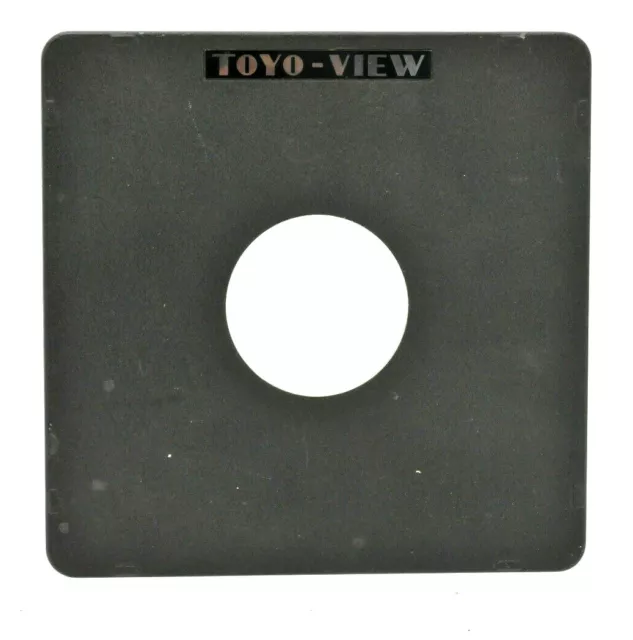 Toyo monorail 5x4 10x8  Lensboard panel for copal compur 2   51mm - 180mm Board