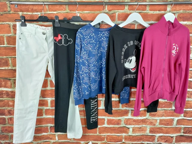 GIRLS BUNDLE AGE 10-11 YEARS NEXT BENETTON etc JEANS LEGGINGS JUMPER TOP 146CM