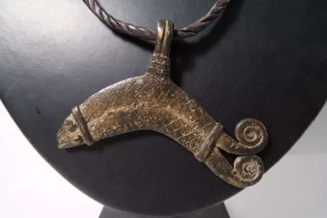 Amulett G84 Chamäleon Guin Gan Schmuckanhänger Brass Bronzes Pendant 2