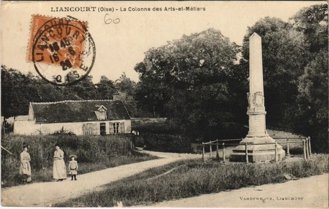 CPA LIANCOURT La Colonne des Arts-et-Metiers (1208200)