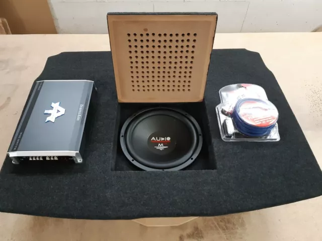 VW GOLF 7 Car Hifi Ausbau  inkl. Subwoofer Verstärker und Kabel