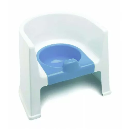 The Neat Nursery Co. Child Toddler Potty Training Chair White Blue