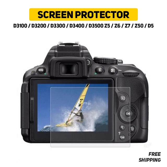 Tempered Glass Screen Protector for Nikon D3500 D3300 D3400 D5300 P900 Z5 Z6 Z50