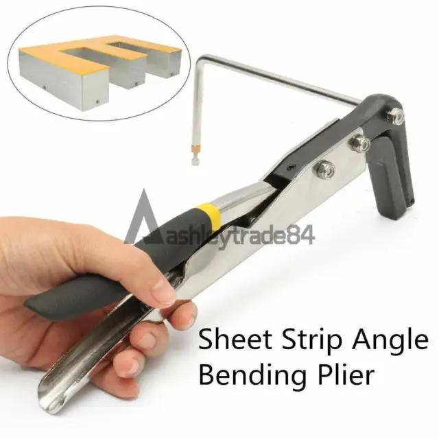 Manual Arc/Angle Bender Steel Plier Metal Sheet Strip Clamp Channel Letter Tool
