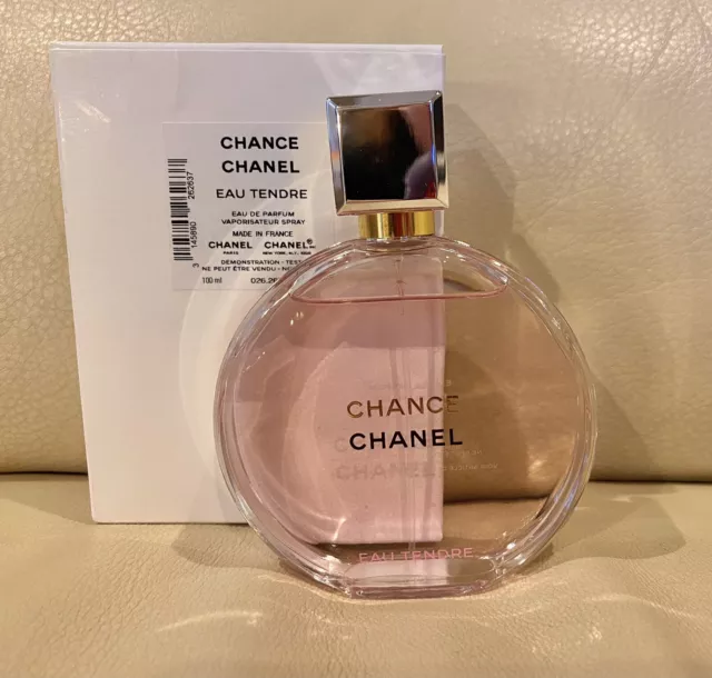 CHANEL CHANCE EAU Tendre EDP 3.4 oz / 100ml Eau de Parfum NEW TESTR in BOX  $118.00 - PicClick