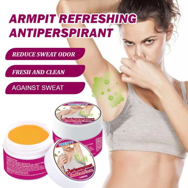 Underarm Care Odor Cream Deodorant Cream Herbal Body Odor Cream Remover P2N1