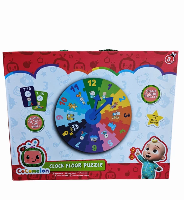 KIDS CHILDRENS LEARNING Toy My First Clock Floor Puzzle £7.99