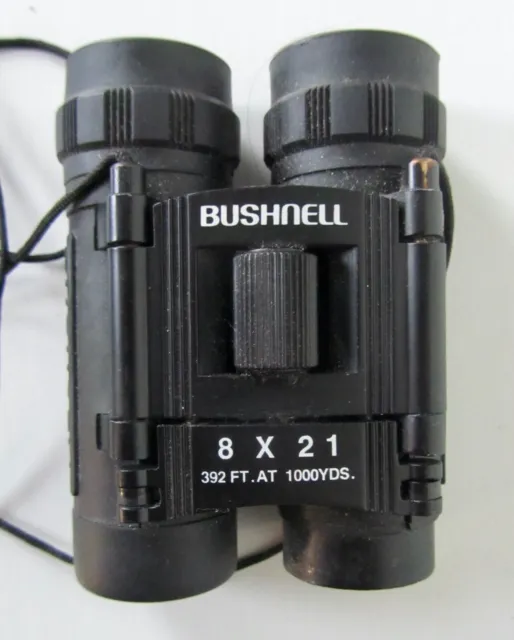 Bushnell 8 x 21 Compact Binoculars, Good, 392 Ft @ 1000 Yards