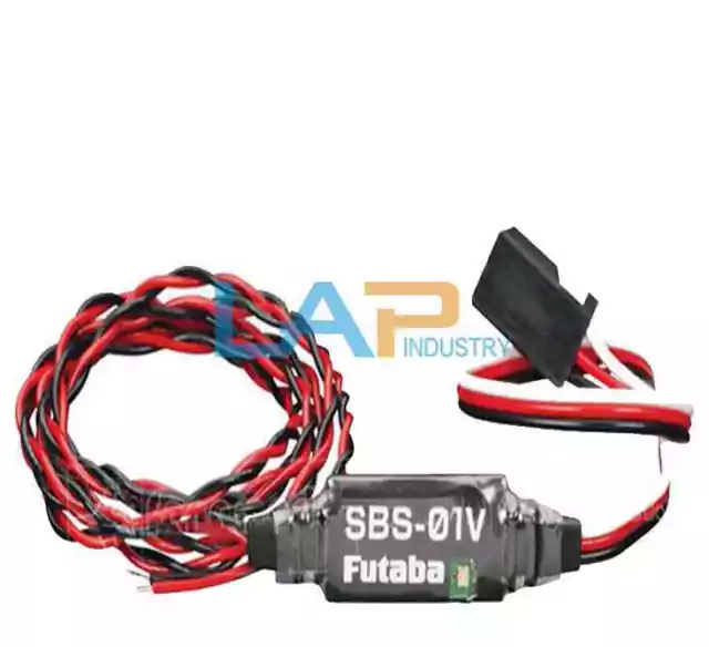 1 PIEZA NUEVO PARA Sistema de Telemetría Futaba SBS-01V Sensor de Voltaje Externo