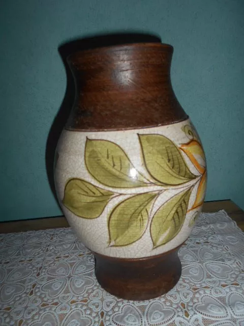 32 - Vase Krug mit Henkel Steinkrug Keramik Steingut H: 26 cm 2