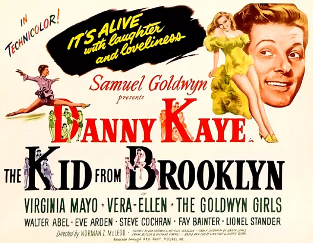 16mm Feature Film: THE KID FROM BROOKLYN (1946) Original - DANNY KAYE - Comedy