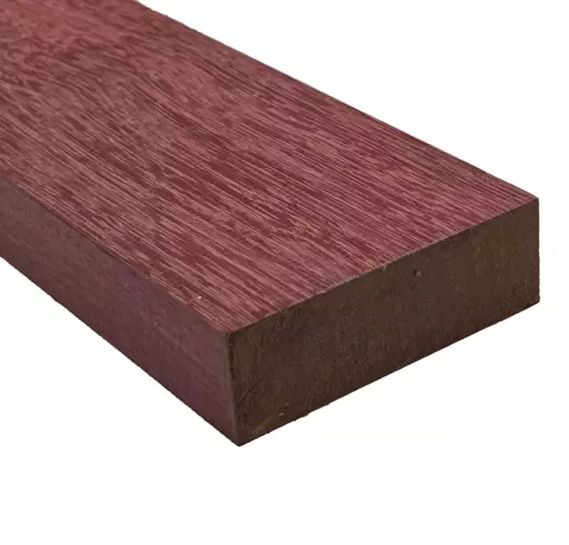 Purpleheart Elektrisch / Akustische Gitarre Hals Blank Gitarrenbauer Tonewood