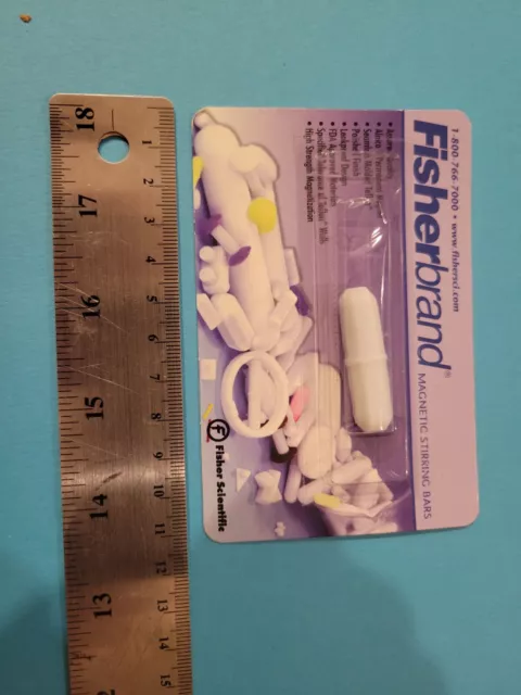 NEW Fisherbrand SpinBar Magnetic Stirring Bar 40 x 10 mm