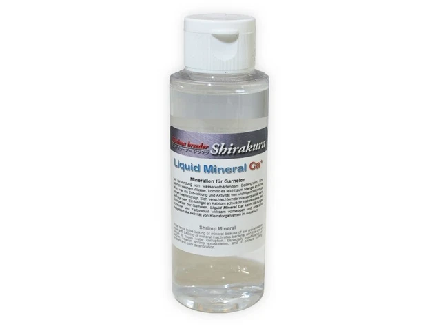 Shirakura Liquid Mineral Ca+ 100ml Raise GH and Minerals for Caridina Bee Shrimp