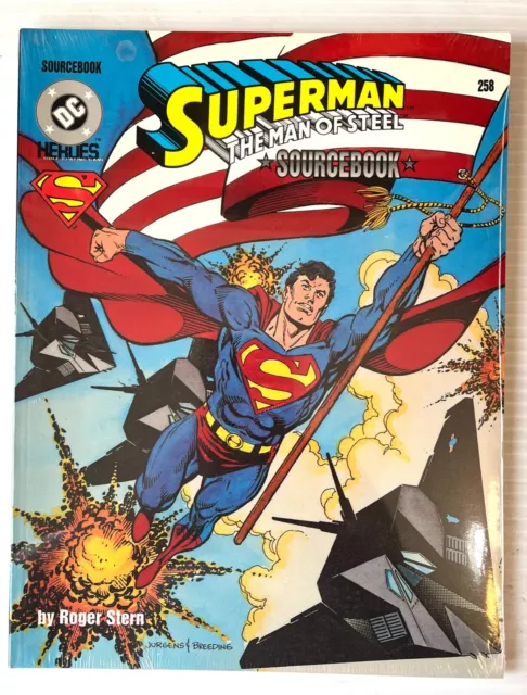 DC Heroes Role Playing Game-Superman Man of Steel-Mayfair Games 258 (1992) NM*