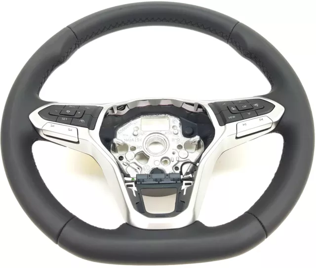 3G0419089CM ORIGINAL VW Passat B8 leather steering wheel multifunction  steering wheel MFL heating £248.13 - PicClick UK