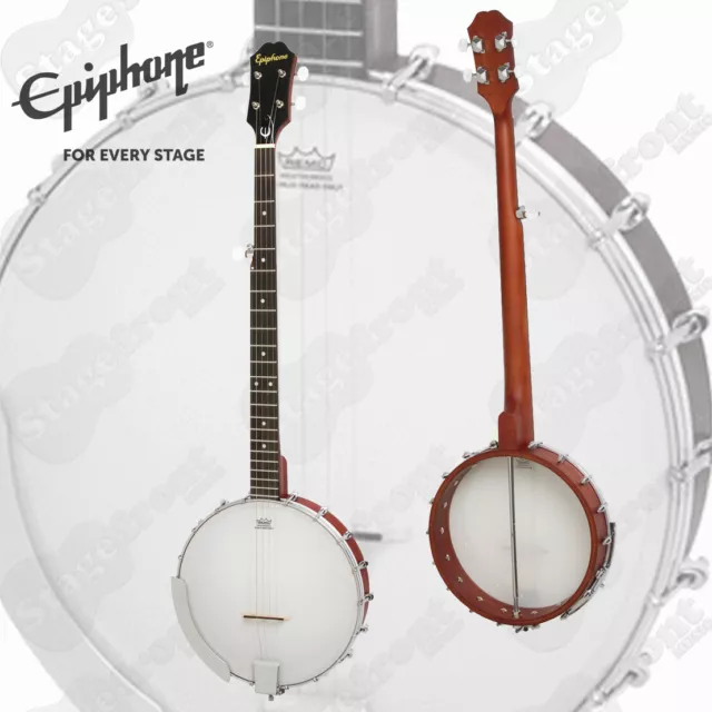 Epiphone Mb100 Vsb Open Back 5 String Banjo *Brand New*