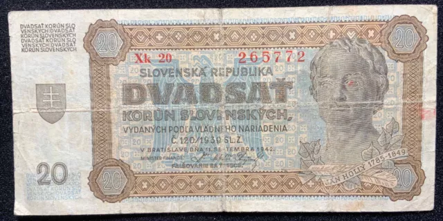 Slovakia 20 korun 1942