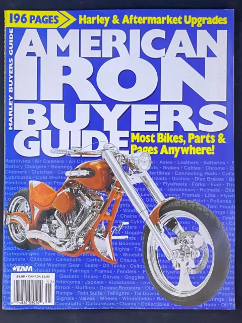 2004 American Iron Chopper Buyers Guide Magazine Motorcycle Harley Bobber C2