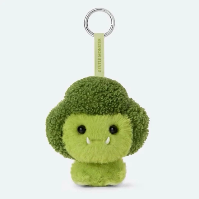 Monster 3 GENTLE MONSTER VEGGIE Collection BROCO Broccoli Plush Keychain Bag ...