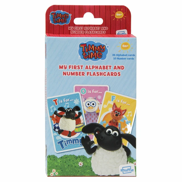 Timmy Time Set TIMMY TIME MY First Alphabet and Number Flashcards Educational Set $9. ...