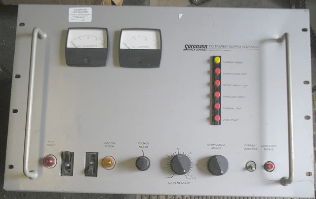 Sorensen DCR1500-1 1500W Metered DC Power Supply