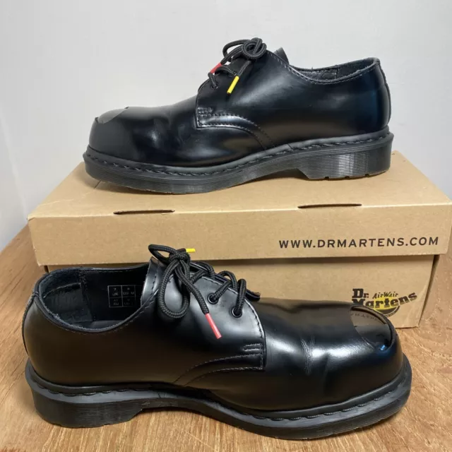 DR MARTENS 1925 SXP Sex Pistols Black Shoes Boredom Nowhere Punk UK 7 ...