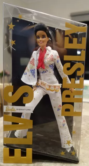 Elvis presley barbie doll value outlet