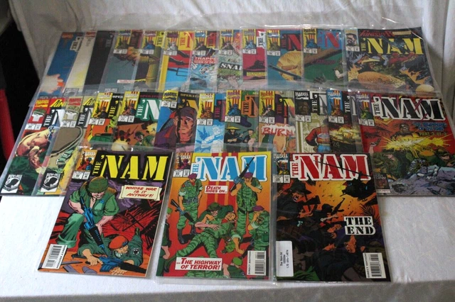 The Nam #1-84 Complete series Set Run 1986-1992 Marvel comics Vietnam War FN VF 5