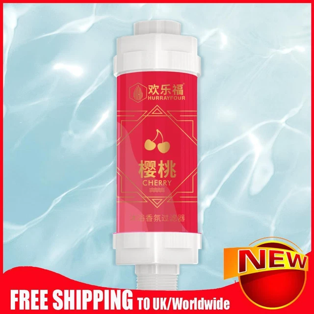 Vitamin C Shower Head Filter Vitamin C Shower Filter Female Gift (cherry)