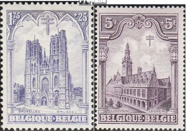 Belgique 244-249 neuf 1928 la tuberculose