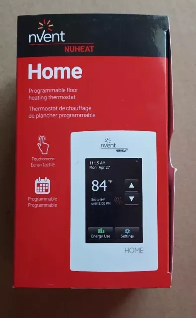 nVent Nuheat Programmable Floor Heating Thermostat AC0056 NU-BETT-4999