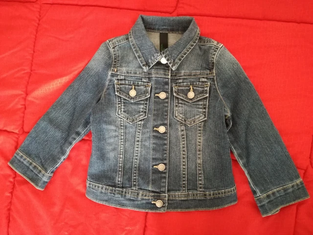 Giubbino jeans deals bambina corto