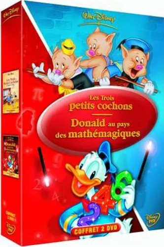 Coffret Contes et Légendes 2 DVD : Donald au pays des mathémagiques / Les trois