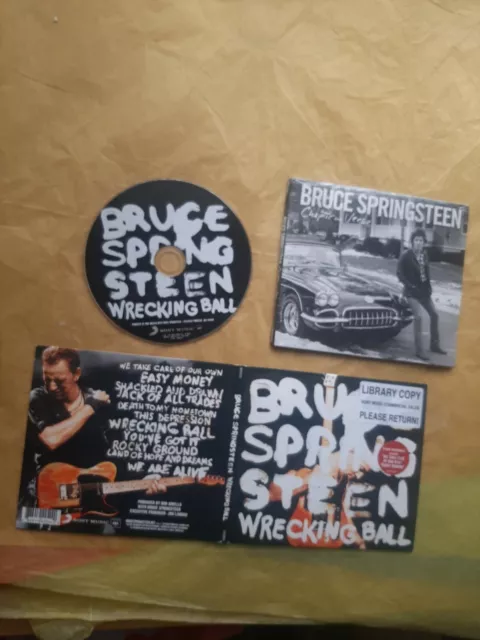 Bruce Springsteen - Chapter & Verse (CD SEALED) Wrecking ball (CD  PROMO STCKRD)