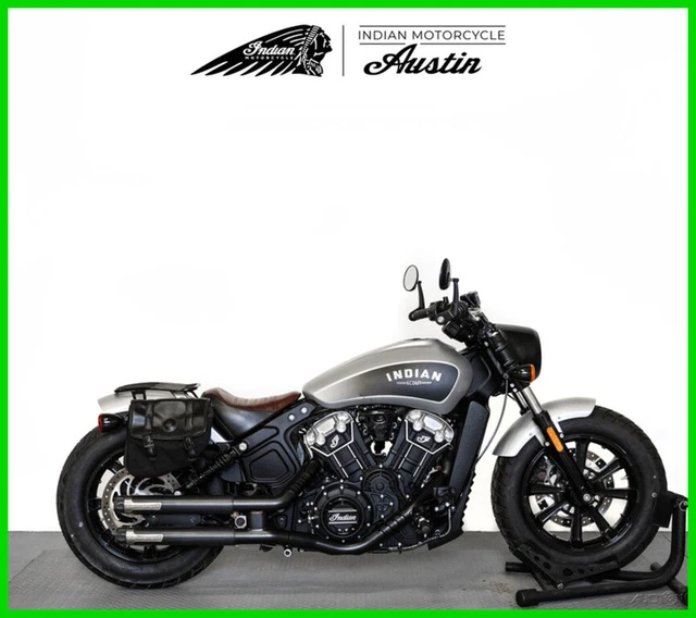 2018 Indian Scout Bobber Star Silver Smoke