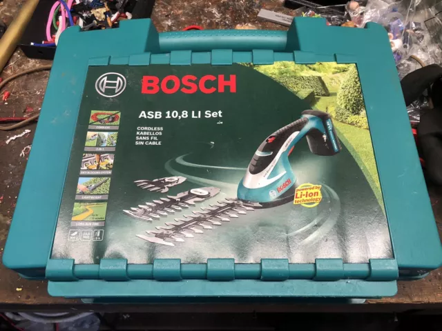 Bosch asb 10.8 v 20cm best sale cordless hedge trimmer