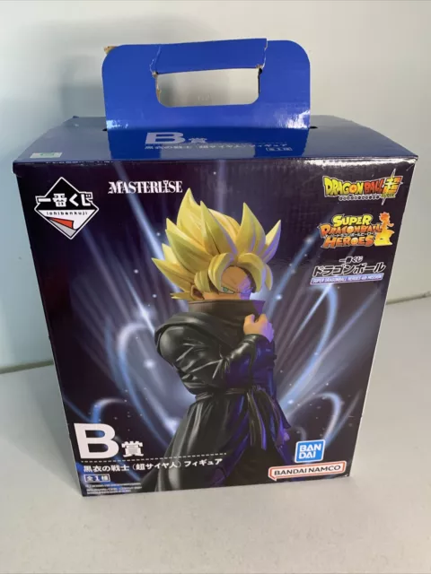 Super DragonBall Heroes 4th Mission Ichiban Kuji Super Saiyan Figure Box Ripped