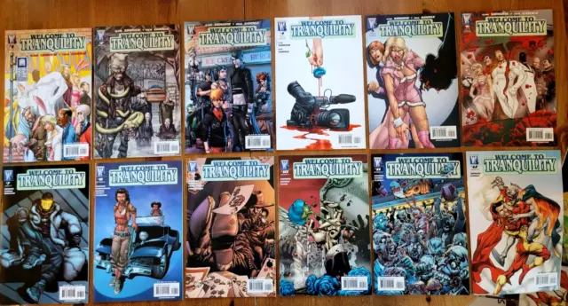 Welcome to Tranquility 2011 complete set #1-12 Gail Simone - Wildstorm