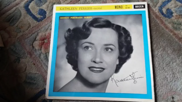 Kathleen Ferrier,"Recital"  10" vinyl LP-BR 3052