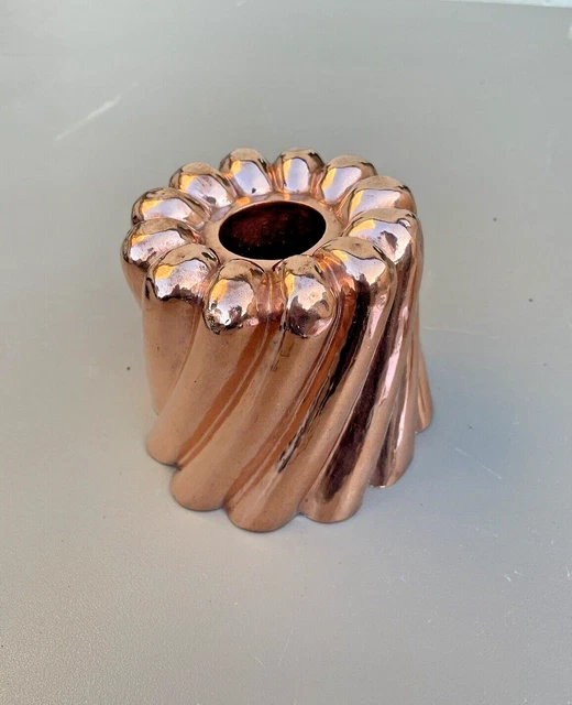 Moule à Gâteau / Jell-O Cuivre Vintage – Forme Étoile 9x8.5x3″ – Déco Murale