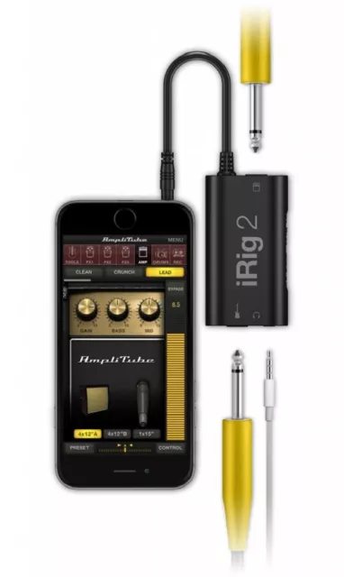 Interfaz de guitarra IK Multimedia iRig 2 para iOS y Mac 3